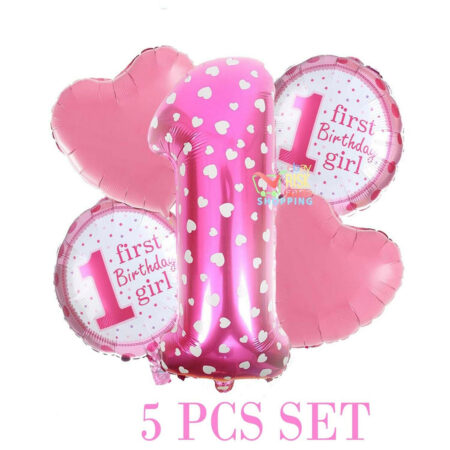 5 PCS PINK AGE 1ST FOIL SET