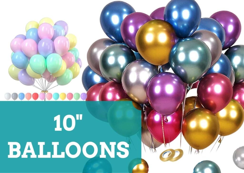 Creative Balloons Happy Weight Super Star Balloon Weights - 100g Heavy Duty 10 Pack Neon Colors